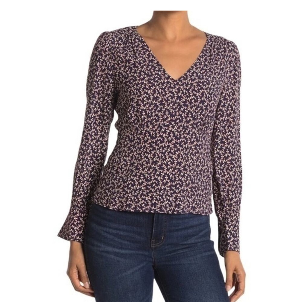 ba&sh Long Sleeve Gil Blouse